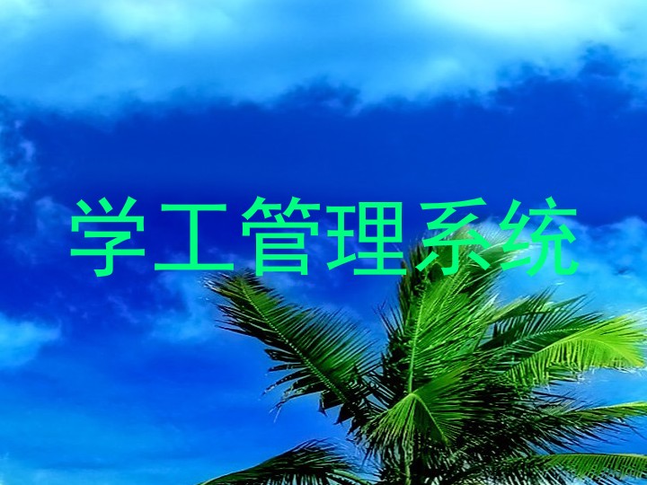 学工管理系统