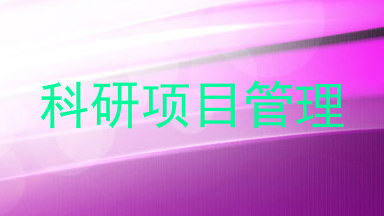 科研项目管理