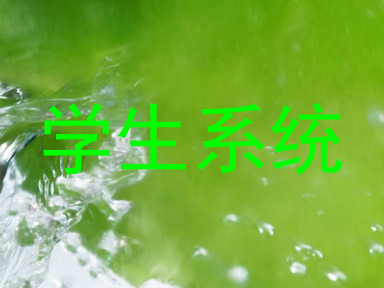 学生系统