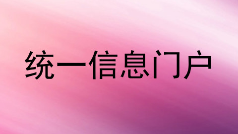 统一信息门户