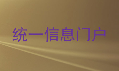 统一信息门户