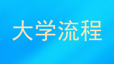 大学流程