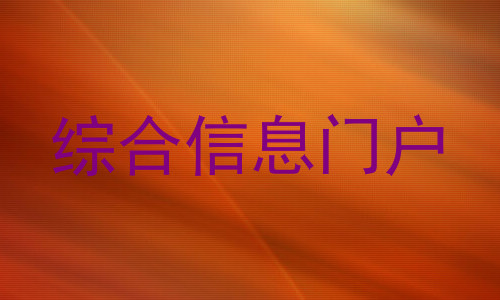 综合信息门户