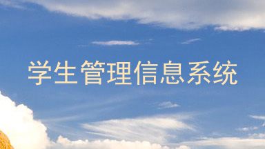 学生管理信息系统