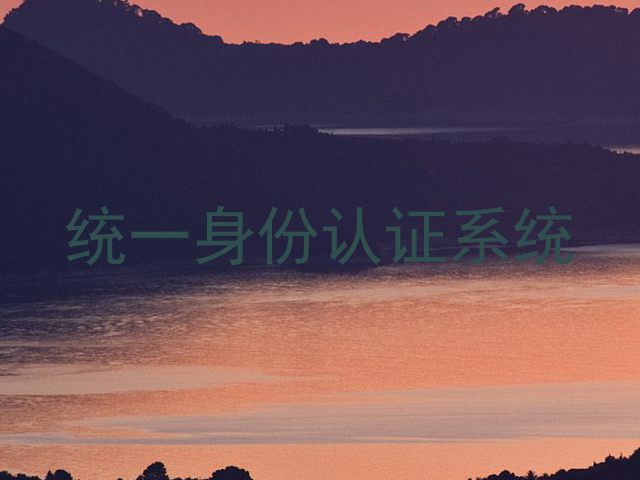 统一身份认证系统