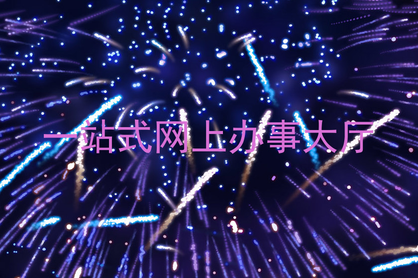 一站式网上办事大厅