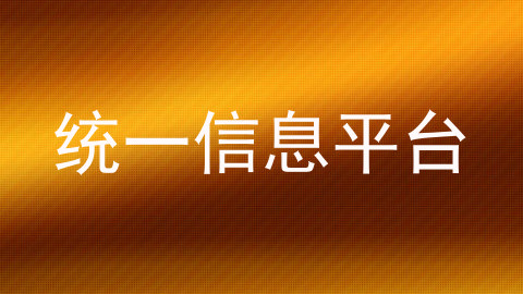 统一信息平台