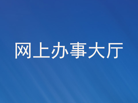 网上办事大厅