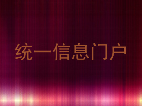 统一信息门户