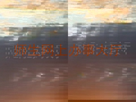 师生网上办事大厅