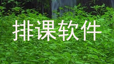 排课软件