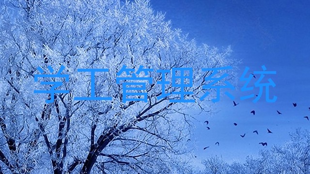 学工管理系统
