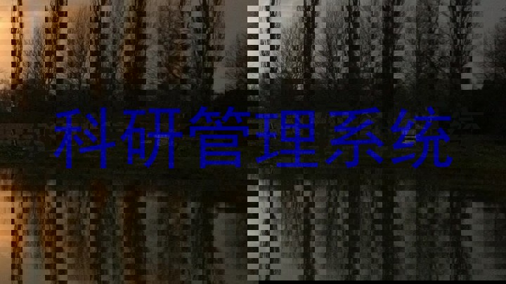 科研管理系统
