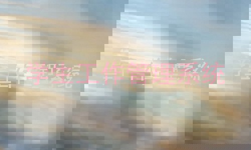 学生工作管理系统