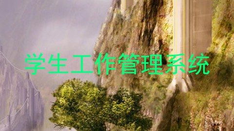 学生工作管理系统