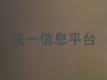统一信息平台