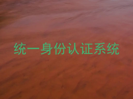 统一身份认证系统