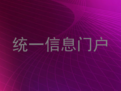 统一信息门户