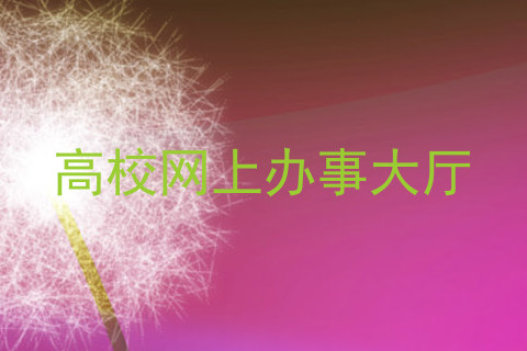 高校网上办事大厅