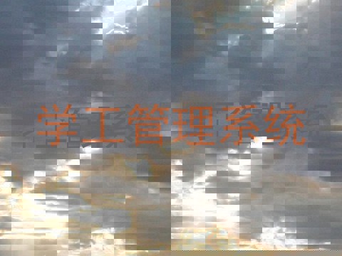 学工管理系统