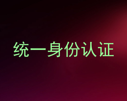 统一身份认证