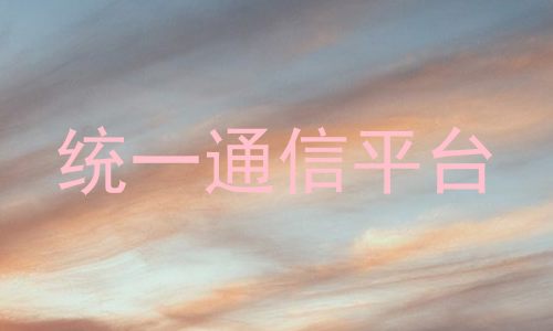 统一通信平台