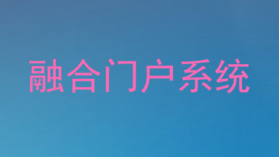 融合门户系统