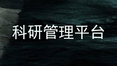 科研管理平台