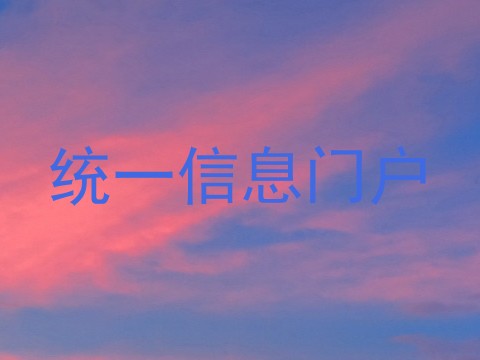统一信息门户