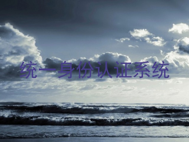 统一身份认证系统
