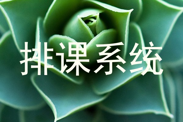 排课系统