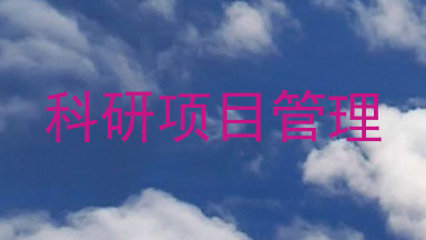 科研项目管理