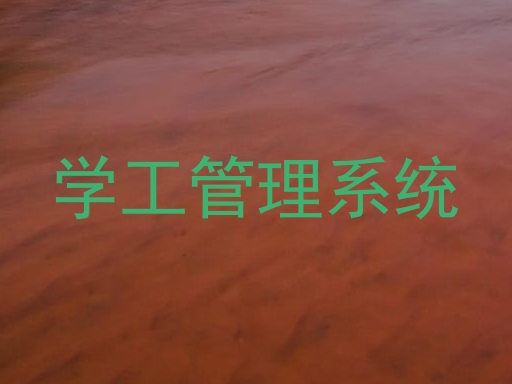 学工管理系统