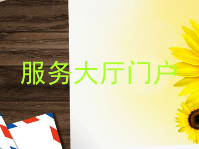 服务大厅门户