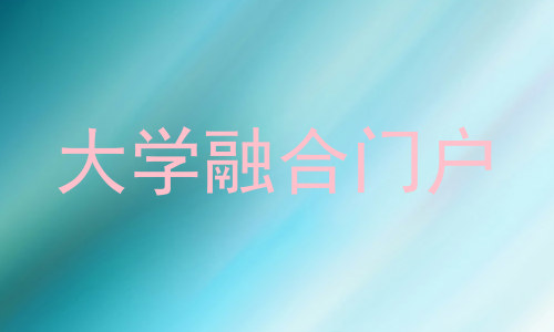 大学融合门户