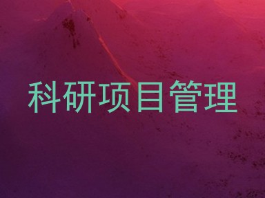 科研项目管理