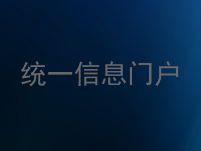 统一信息门户