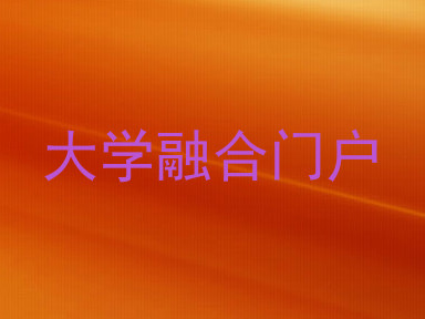 大学融合门户