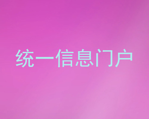 统一信息门户