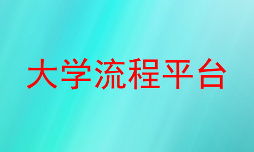 大学流程平台