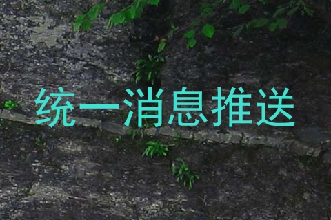 统一消息推送