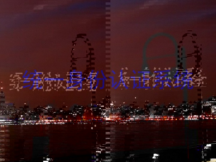 统一身份认证系统