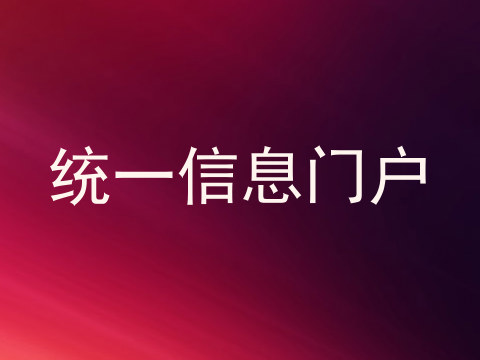 统一信息门户