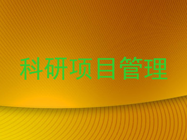 科研项目管理