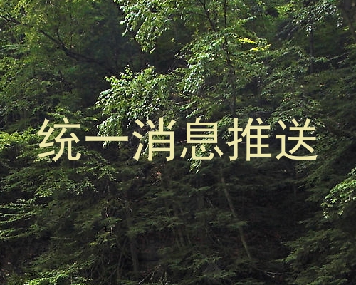 统一消息推送