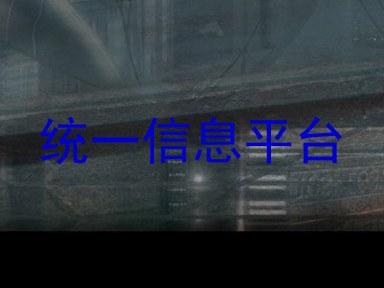 统一信息平台