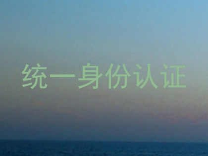 统一身份认证