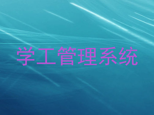 学工管理系统