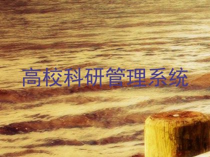 高校科研管理系统