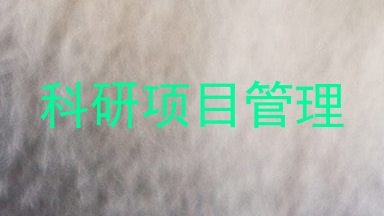 科研项目管理